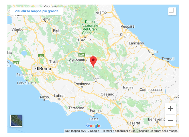 Scossa di terremoto in Abruzzo: epicentro nell’aquilano