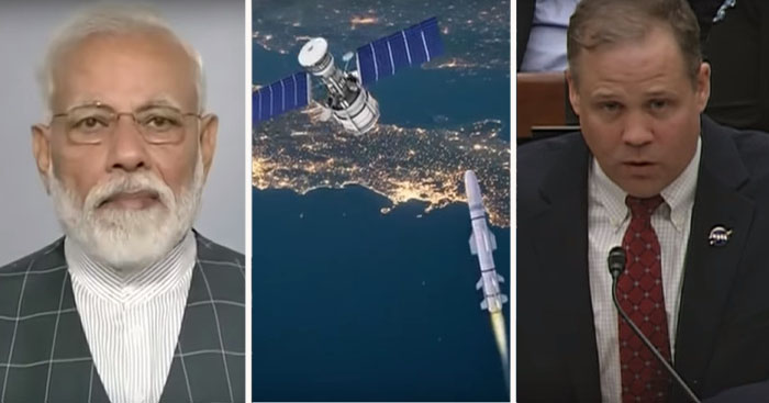 L’India spara un missile contro un suo satellite ma rischia di colpire l’ISS