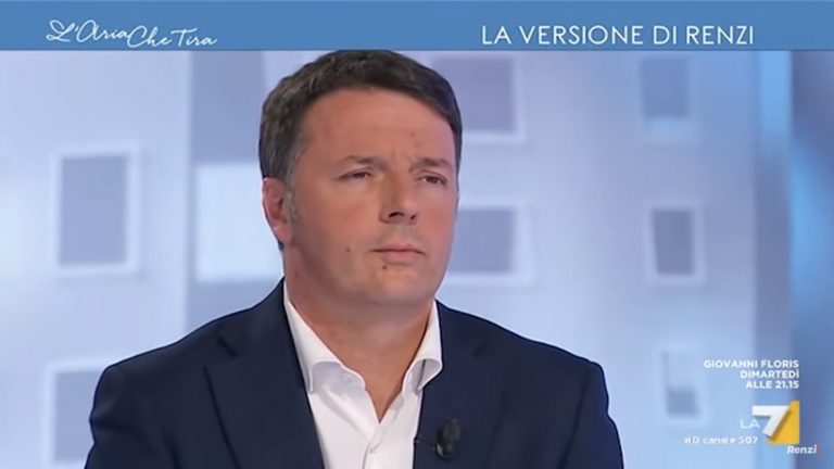 S’infiamma lo scontro tra Renzi e le sardine: il botta e risposta