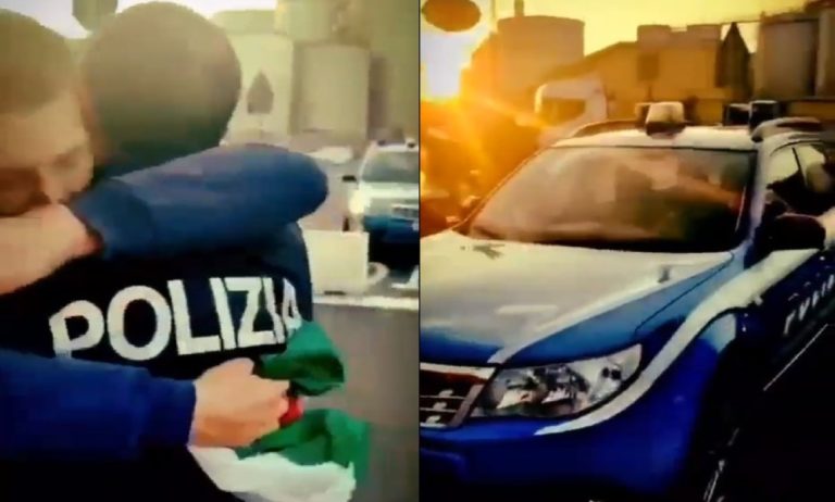 Polizia porta cibo ai manifestanti commossi di Genova: “Tenete duro” Video