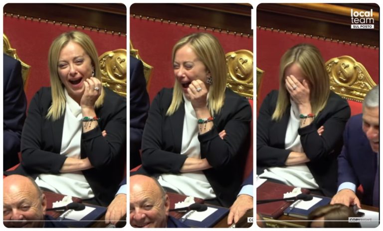 Intervento di Renzi che fa scoppiare a ridere tutto il governo Meloni – Video